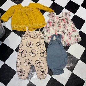 girls clothes size 9-12 months